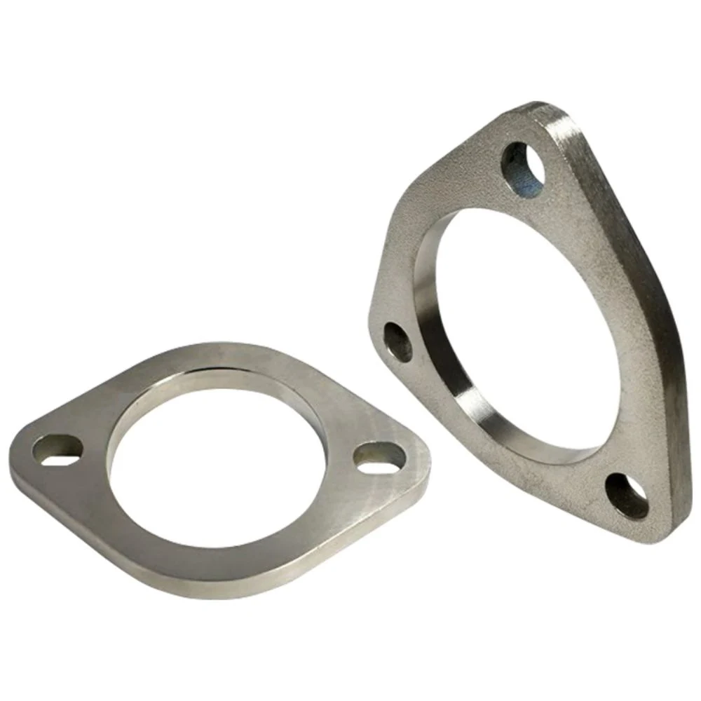 Custom Titanium Stainless Steel Band Turbo 2 3 Bolt Exhaust Flange